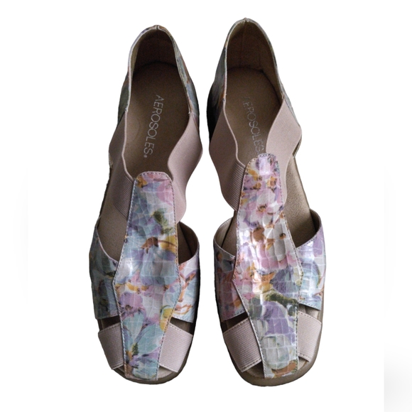Aerosoles Size 9 Floral Shoes - Picture 2 of 14